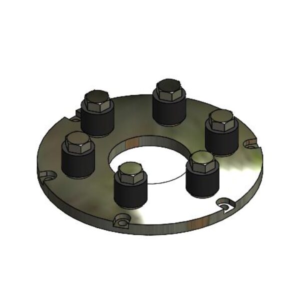 FLYWHEEL PIN COUPLING PLATE 6-pins (HATZ)