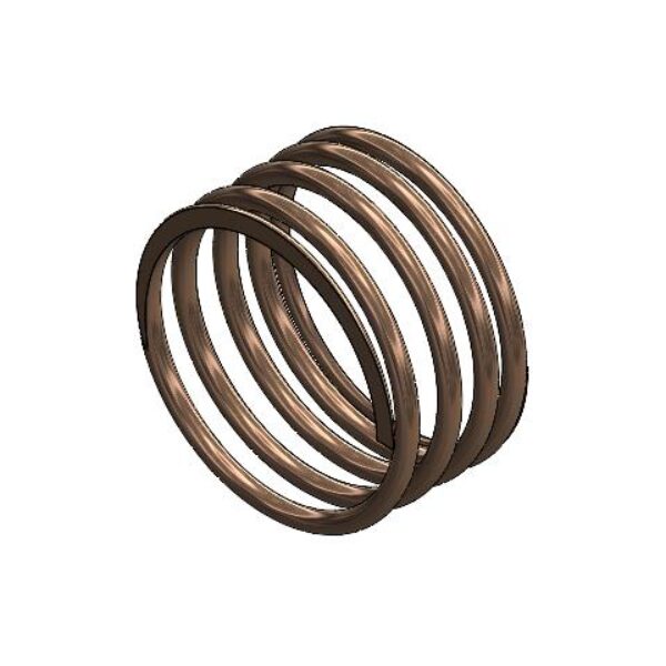 Valve Spring Bronze 3 mm L=65 mm