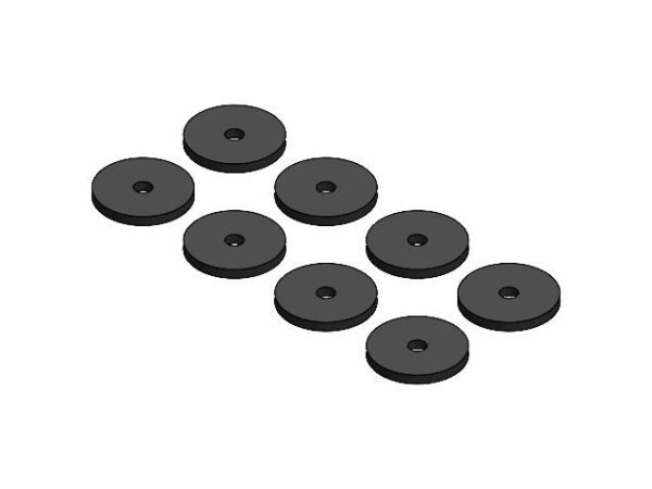 VALVE RUBBER SET IP-130 (8x)