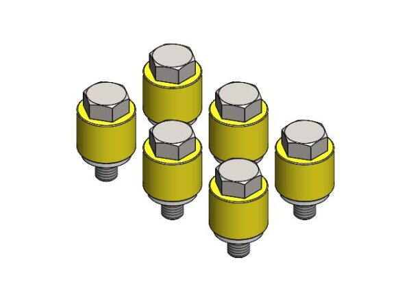 PIN COUPLING SET PU-85 (6x)