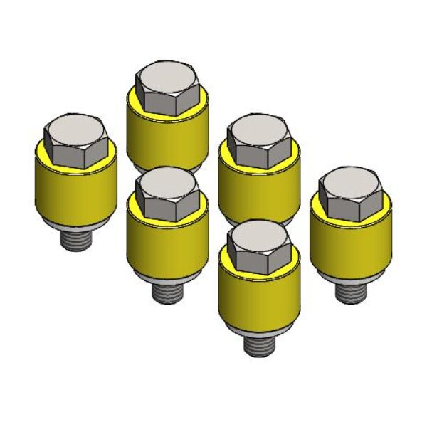 PIN COUPLING SET PU-85 (6x)