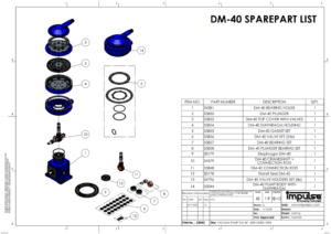 DM-40 Spareparts