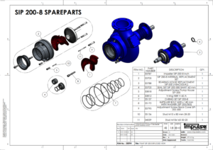 SIP 200-8 Spareparts