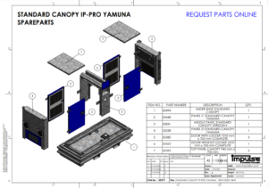 STANDARD CANOPY IP-PRO Yamuna Spareparts